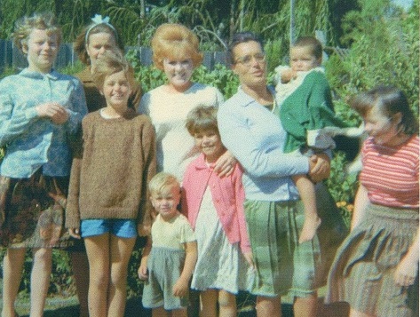 In the front yard 1966